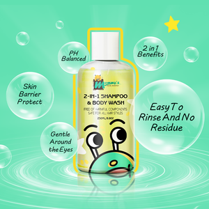 Biologische Pasgeboren Baby 'S Huidverzorging Body Wash Baby 2 In 1 Douchegel Babybadje En Verzorgingsproducten - Product Image 6