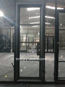 Porta Principal de Segurança Externa Personalizada com Isolamento, Design de Porta Dupla de Ferro - Product Image 3