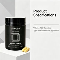 Complément alimentaire équilibré pour hommes OEM - Capsules à base de plantes naturelles - Complément nutritionnel pour adultes