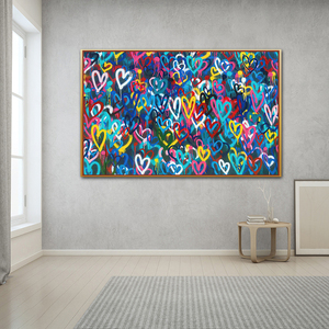 Vente en gros dropshipping 100% peint à la main Home Decor art toile <span class=keywords><strong>peinture</strong></span> graffito art <span class=keywords><strong>peinture</strong></span> toile <span class=keywords><strong>peinture</strong></span> à l'huile - Product Image 2