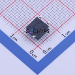 K2-6639SP-A3SC-04 Tactile Switch SMD-4P,6x6mm Switch 1.8N Vertical Mount 6mm 6mm - Product Image 2