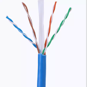Cable LAN CAT6 UTP listo para enviar 0,5mm CCA 300m por rollo Cable Cat6 <span class=keywords><strong>de</strong></span> color azul 305m - Product Image 3