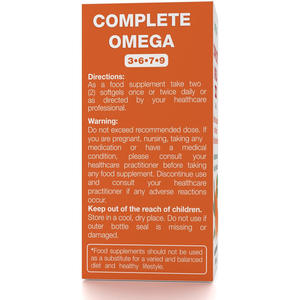 Omega 3 6 7 9 Minyak <span class=keywords><strong>Sea</strong></span> <span class=keywords><strong>Buckthorn</strong></span> 1200mg Cold Pressed 60 Softgel Non GMO Suplemen Makanan - Product Image 3