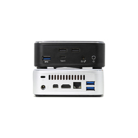 Eglobal 2025 Nouveau Mini PC Commercial Intel Core I3-6100U 8 Go DDR4 256 Go SSD HD Mini DP Garantie 3 Ans Windows/Linux Graphiques HD