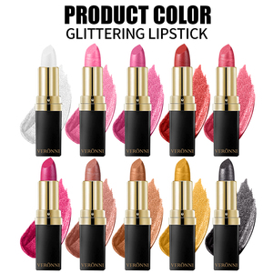 Vente en gros de rouge à lèvres luxueux minéral longue durée, imperméable, hydratant, pour femmes, maquillage des lèvres, rouge à lèvres scintillant - Product Image 3