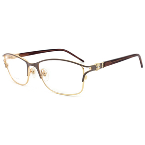 Kính mắt thời trang nữ cao cấp, gọng kính kim loại, mắt kính quang học - Product Image 2