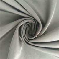 Tissu extensible en polyester et élasthanne en stock pour vêtements de sport, maillots de bain, lingerie, uni, pour filles