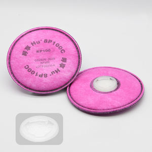 Filter Oval Kapas Penyaring Debu Partikel 1 Masker Penuh/Setengah-<span class=keywords><strong>Respirator</strong></span> Yang Dapat Digunakan Kembali - Product Image 6