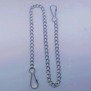 Button Chain Metal 30.5Cm With Hook For Diy Craft <b>Bag</b> <b>Accessories</b> - Product Image 1