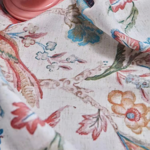 Fornitore di Tende in Cotone Stampato, Moderne Tende Floreali e Geometriche Economiche all'Ingrosso per Soggiorno, Produzione di Tende per la Casa - Product Image 3