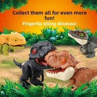 Set de Juguetes de Plástico con Figuras de Dinosaurios T-Rex Mini y Huevos Sorpresa para Niños, Importados