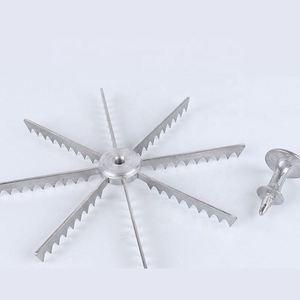 Household Aluminum Durable Knife Round Pizza Cutter Cheese Pancake Baking Tool - Product Image 1