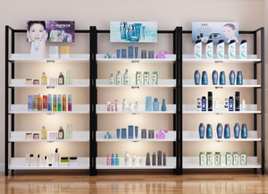 Armoire de présentation en bois personnalisée, plusieurs niveaux, pour sacs de luxe, présentoir à usage domestique, support de rangement de jouets, cadeau, pièces - Product Image 4