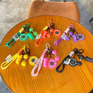 Ensemble de porte-clés en silicone pour le fitness, haltères détachables, pendentif pour bouteille d'eau, cadeau créatif pour les athlètes et les amateurs de fitness - Product Image 6