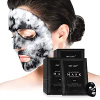 Omy लेडी गहरी ताकना सफाई चेहरे का मुखौटा कोरियाई कीचड़ मुखौटा गुलाब के साथ चेहरे और शरीर के लिए आवश्यक तेल