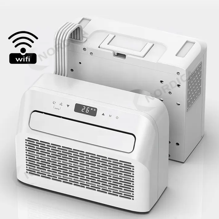 Nieuw Ontwerp Airconditioning Voor Caravan Camping Rv Airconditioner Met Led Display Mobiele Split Draagbare Airconditioner