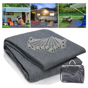 <span class=keywords><strong>Tapis</strong></span> d'<span class=keywords><strong>auvent</strong></span> <span class=keywords><strong>Tapis</strong></span> <span class=keywords><strong>de</strong></span> camping extérieur HDPE <span class=keywords><strong>Tapis</strong></span> <span class=keywords><strong>de</strong></span> camping imperméable bleu-gris avec oeillets/sac <span class=keywords><strong>de</strong></span> transport/clous - Product Image 2