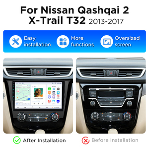 Radio para Auto Junsun con Carplay y Android para Nissan Qashqai 2 X-Trail 3 T32 2013-2017 con Ventilador de Refrigeración Integrado y Sistema de Navegación GPS Android - Product Image 2