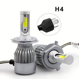 H1ให้แสงสว่าง LED สำหรับรถยนต์ไฟหน้า LED สำหรับรถยนต์9006ชิป CANbus C6 9005 H3 H4 - Product Image 3