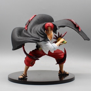 Figurine Shanks de haute qualité de 18,5 cm, Yonko 4 Emperors, cheveux rouges, figurine d'action en PVC, modèle de statue, figurine décorative, jouet - Product Image 2