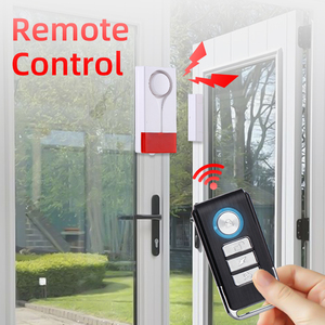 Âm thanh-hình ảnh chống trộm báo động 108dB điều khiển từ xa không dây cảm biến từ an ninh báo động cửa và cửa sổ báo động - Product Image 5