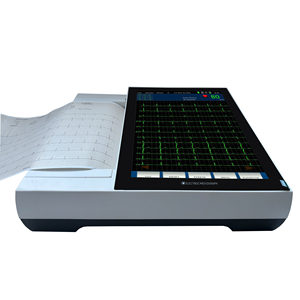 <span class=keywords><strong>Ecg</strong></span>-12 cộng với 12 kênh di động <span class=keywords><strong>ECG</strong></span> máy với máy in giá rẻ chất lượng cao xử lý thiết bị bệnh viện - Product Image 5