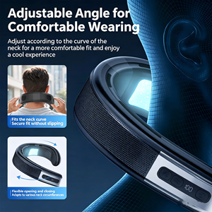 Ventilateur de cou portable sans pales, rechargeable par USB, mains libres, silencieux, pour le sport en extérieur - Product Image 4