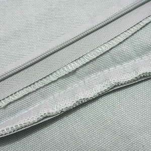 Bán Buôn Cushion Pads Chèn 18X18 Cotton Blend Bìa Lông Vuông Đệm Không Thấm Nước Cushion Cover Màu Xám Nhạt - Product Image 5