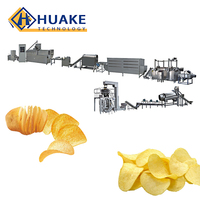 Línea de Producción de Papas Fritas Tipo Pringles, Línea de Producción Automática de Papas Fritas Frescas, Línea de Producción Automática de Papas Fritas Tipo Lays