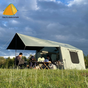 Carpa de Camping Inflable para Exteriores, Carpa de Aire Impermeable de Oxford, Refugio Familiar para Acampar con Kit de Inflado - Product Image 1