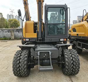 Excavadora XE80WG PRO de Alto Rendimiento en Oferta, Máquina de Movimiento de Tierras con Ruedas, Potente y Confiable - Product Image 5