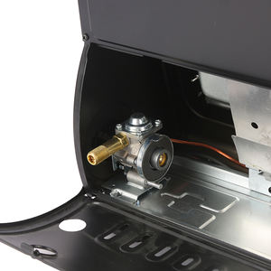 STARCAMP 1700W 2-en-1 Chauffage et cuisinière portables d'extérieur au <span class=keywords><strong>butane</strong></span>/propane en acier pour camping et voyage - Product Image 5