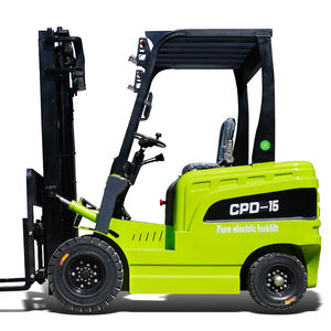 Forklift listrik 1 Ton 1.5 Ton 3 Ton penanganan gudang mengangkat baterai Forklift 4 roda Forklift listrik untuk dijual - Product Image 6