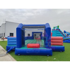 Combo de <span class=keywords><strong>Piscina</strong></span> Hinchable Comercial de PVC de 0.55mm con Pared de Escalada y <span class=keywords><strong>Campo</strong></span> de Fútbol, Directo de Fábrica, para <span class=keywords><strong>Alquiler</strong></span> en Centros al Aire Libre - Product Image 4