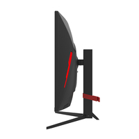 Nouveau design, écran incurvé LCD Full HD de 31,5 pouces, moniteur de jeu 200 Hz avec temps de réponse de 1 ms et interface USB