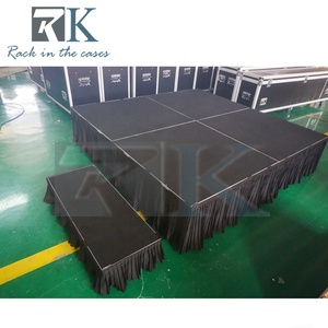เวทีอลูมิเนียมแบบพกพาพร้อมผ้าคลุม ติดตั้งง่าย ขายส่งจากจีน - Product Image 5