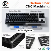 Clavier mécanique léger en fibre de carbone, boîtier portable de précision pour configuration Nomade Numérique (vente en gros)