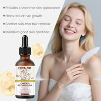 Minyak Akar Cyperus Rotundus 60ml Perawatan Penghilang Bulu Lembut untuk Kulit Halus dan Lembut Label Pribadi Grosir