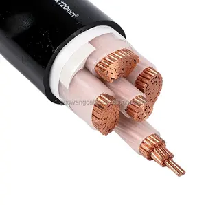 Low Voltage 0.6/1KV CU/XLPE/PVC Copper Conductor CCC origin Manufacturer Supplier 4 core cable