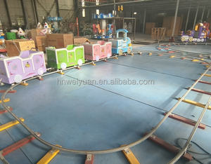 Tren Pequeño para Parque de Atracciones Infantil, Equipo de Juegos al Aire Libre, Mini Pista para Niños, Juegos Mecánicos <span class=keywords><strong>Infantiles</strong></span> - Product Image 3