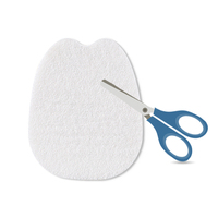 Coussinets fins en feutre pour l'avant-pied, demi-semelles Modèle 090, prévention des ampoules, cors et callosités, pose libre, pour la languette des baskets