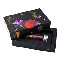 Boîte d'emballage cadeau en pot de safran Kesar d'épices de luxe personnalisée Boîte d'emballage en bouteille de safran Safran Zafran pour safran de Super Negin