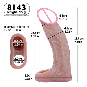 Funda Vibradora de Silicona Realista para Pene, Control por Aplicación Inteligente, Interacción a Larga Distancia, Juguete de Placer Masculino - Product Image 5