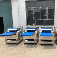 Nouvelle Machine à Pétrir et à Étaler la Pâte Électrique Automatique Pliante en Acier Inoxydable pour Boulangerie Professionnelle