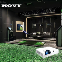 Simulateur de golf AR intérieur HOVY avec projection interactive, résolution 1920x1200