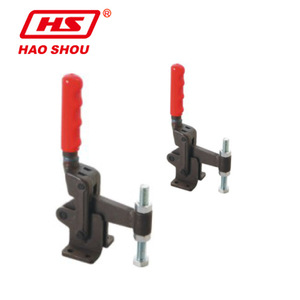 Hao Shou <b>Right</b> <b>Angle</b> <b>Clamp</b> HS-70725 Metric Carbon Steel Industrial <b>Clamp</b> Non Adjustable Painted Surface - Product Image 2