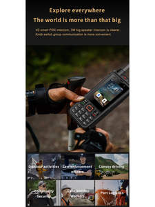 W6PRO-DMR-U ANYSECU Carte SIM Talkie-walkie PDMR Numérique Analogique UHF PoC Audroid RealPTT Zello Support Radio Portable L822 - Product Image 2