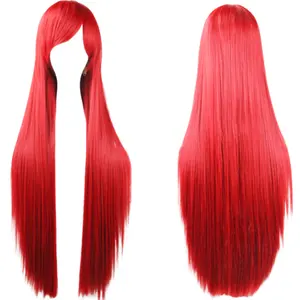 工厂价格80厘米100厘米热卖高品质Cosplay派对假发多色通用型号假发