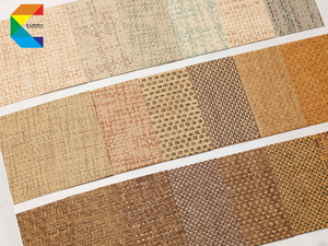 Papel pintado natural tejido hierba de lino Sisal innovador pared Hotel decoración comercial respetuoso con el medio ambiente duradero - Product Image 4