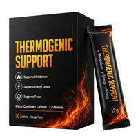Poudre Protéinée Thermique 3-en-1 OEM/ODM avec L-Carnitine, Caféine et L-Théanine, Pack Boisson Énergisante Pré-Entraînement pour Hommes